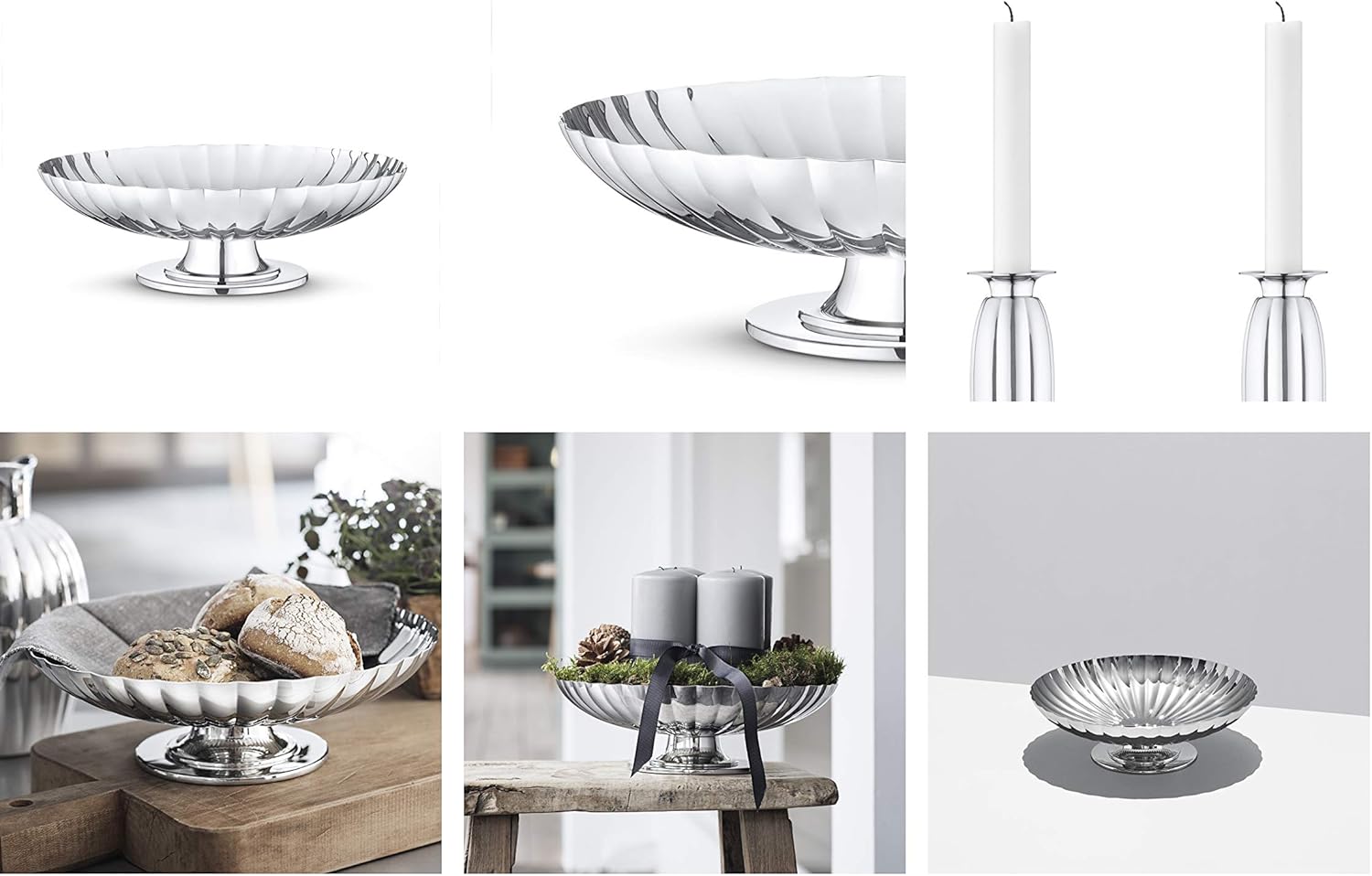 Khay để hoa quả Georg Jensen 28 x 28 x 8.5 cm | 3586154