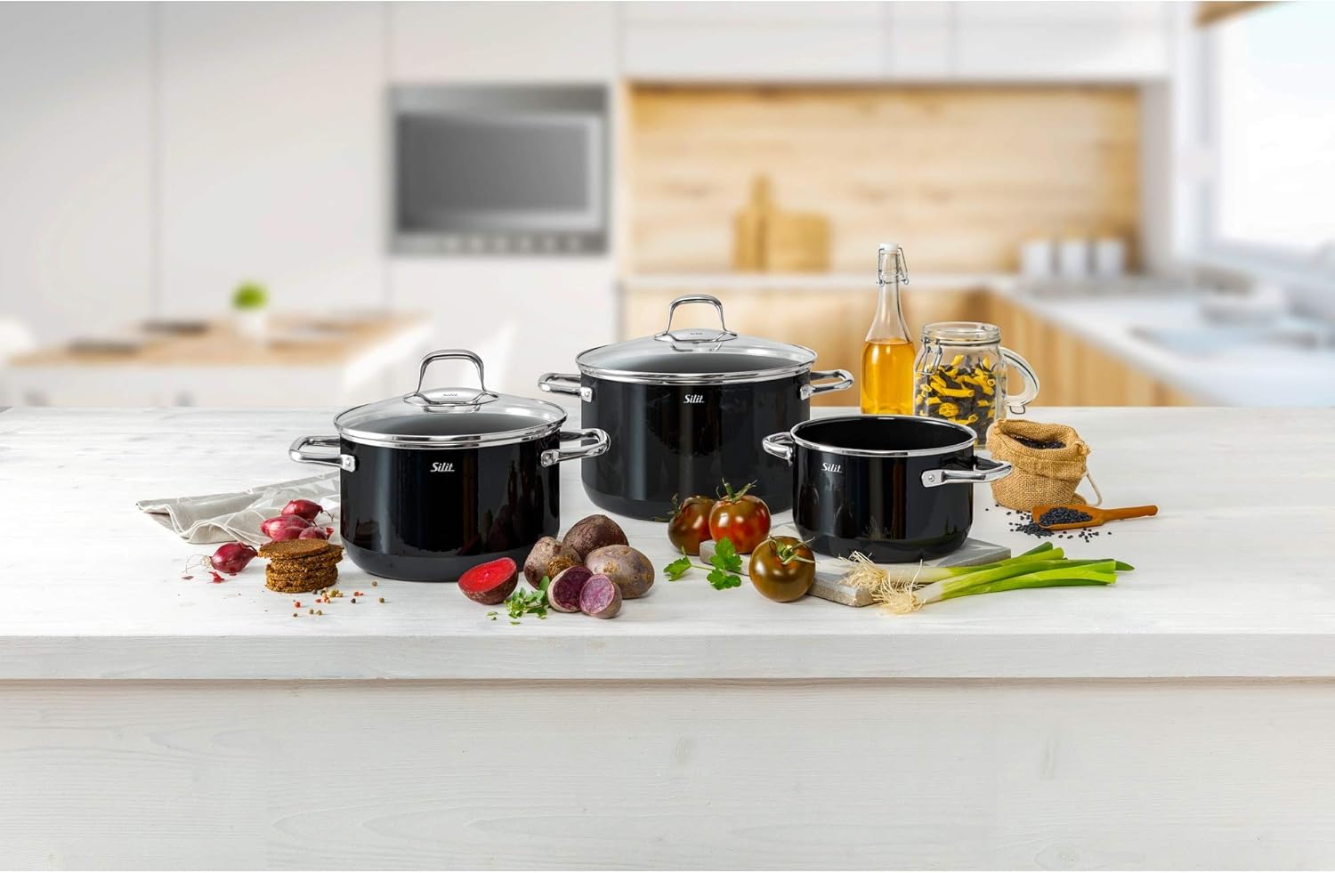 Bộ nồi silargan Silit Elegance 4 món | Made in Germany