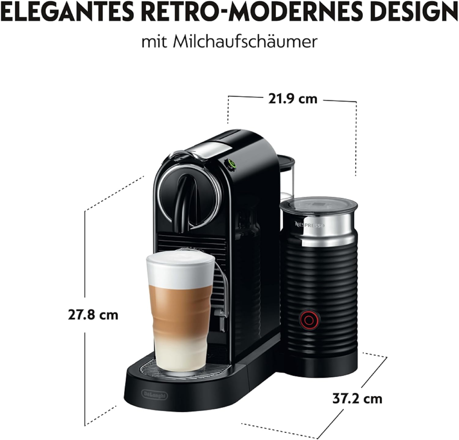 Máy pha cafe viên nén Delonghi Nespresso Citiz | EN267.BAE