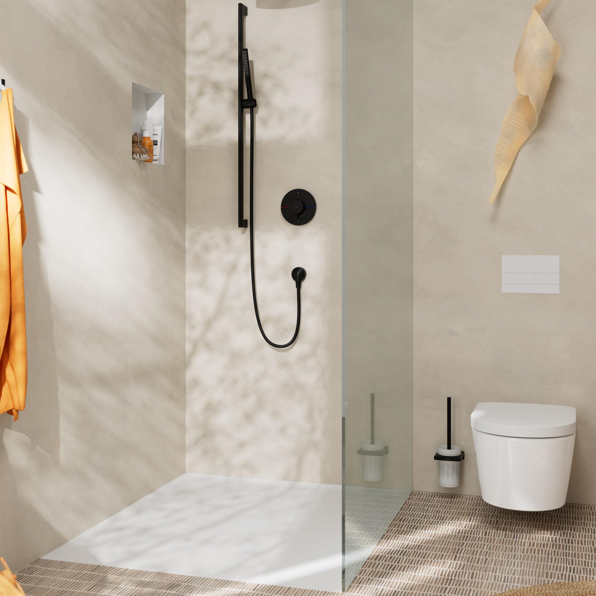 Chổi cọ nhà vệ sinh Hansgrohe AddStoris | 41752670