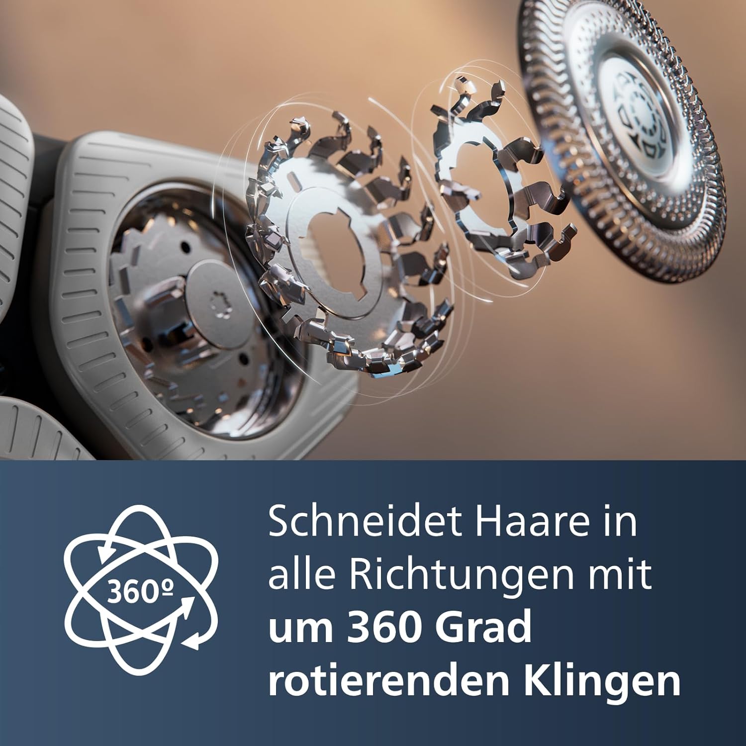 Máy cạo râu Philips công nghệ SkinIQ Series 9000 | SP9840/31