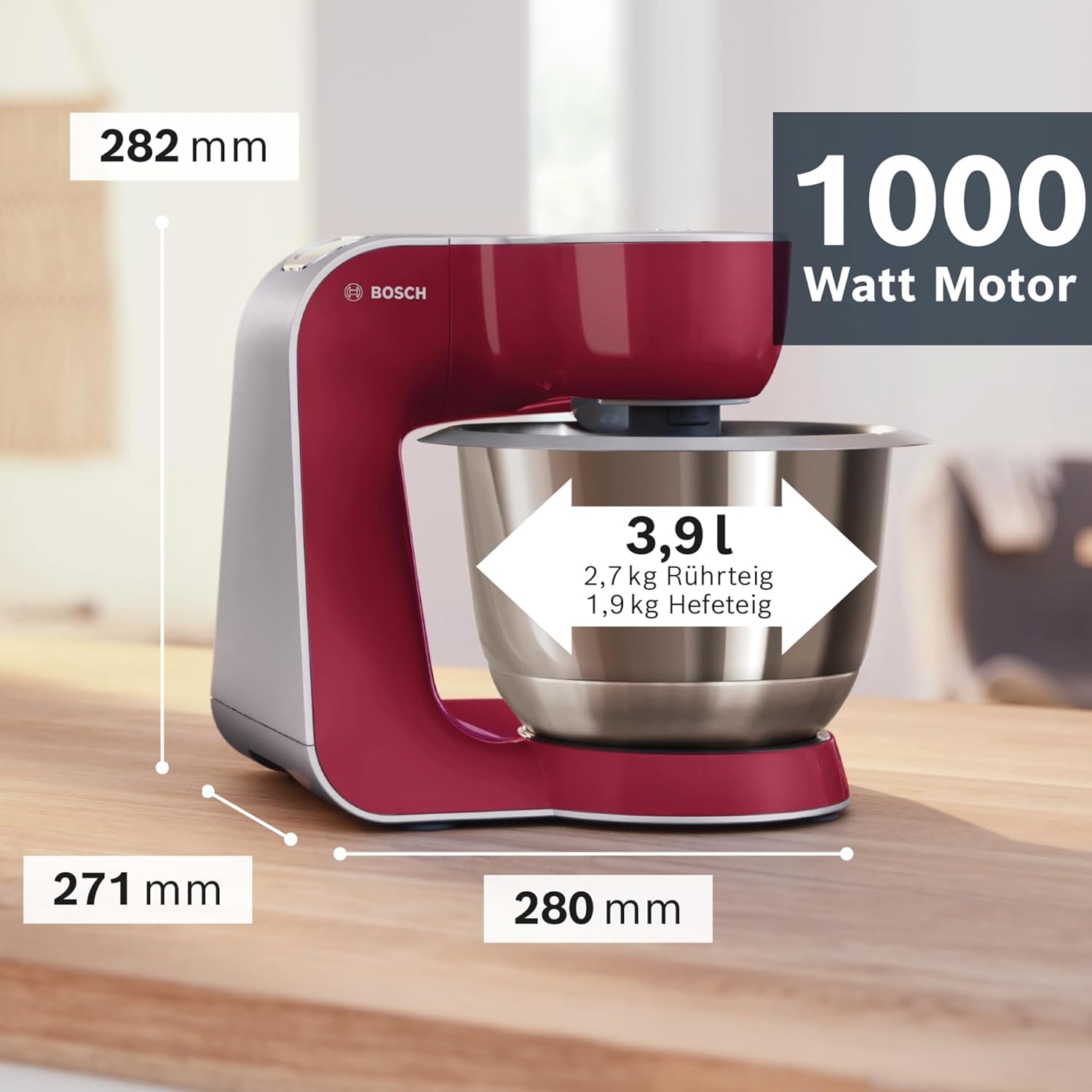 Máy trộn bột đa năng Bosch | MUM58720