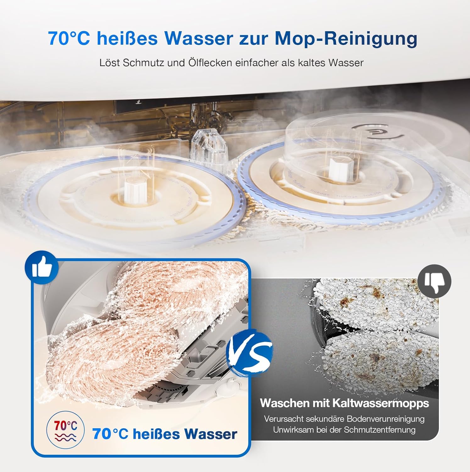 Robot hút bụi Ecovacs Pro Omni Quốc Tế | T30