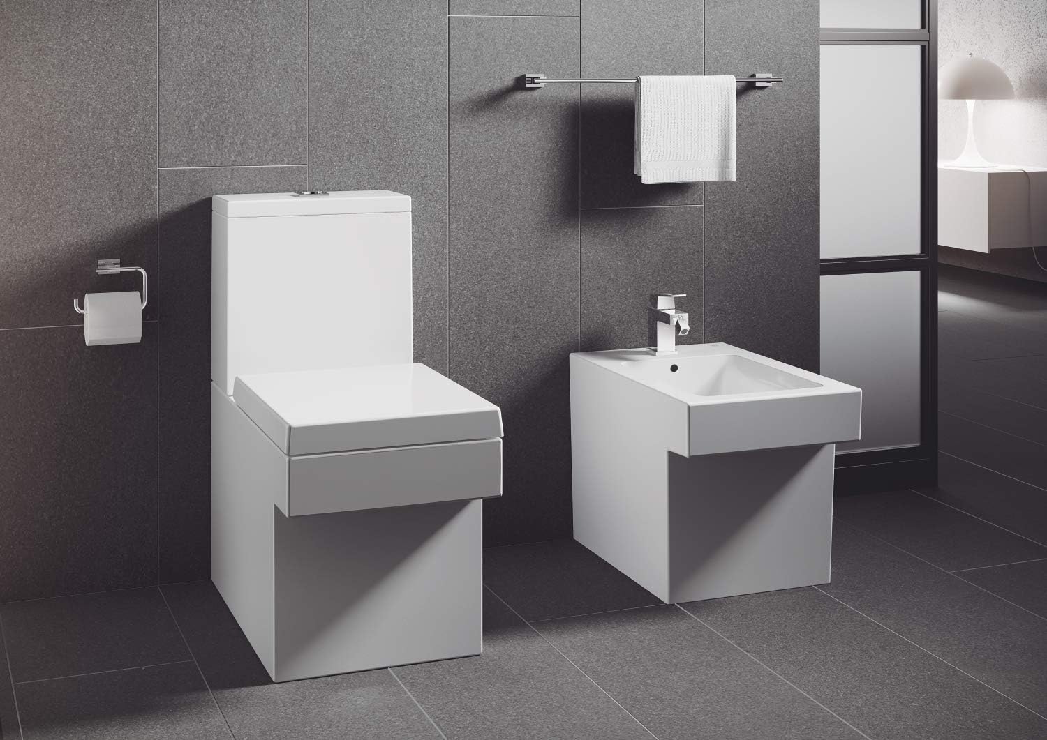 Móc treo khăn tắm Grohe Essentials Cube | 40510001