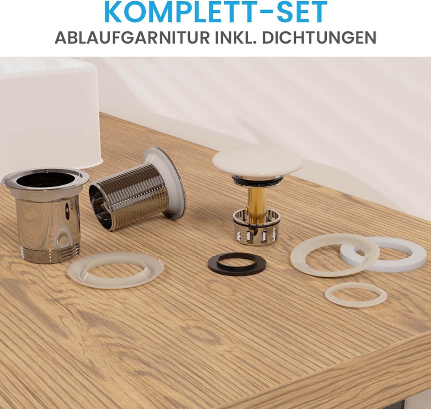 Rốn xả Bächlein không có xả tràn | 4744999671808