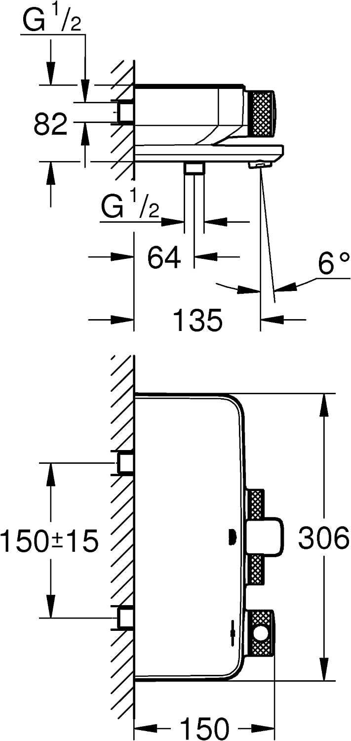 Sen tắm cao cấp Grohe Smart Control | 34718000 + 27598001