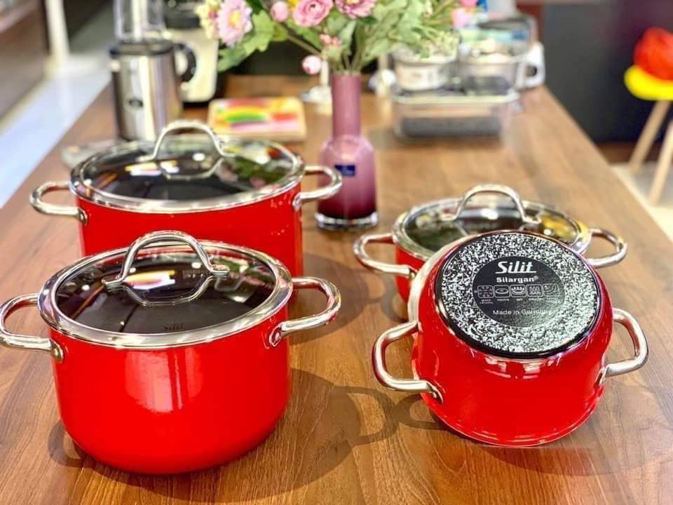 Bộ nồi Silit Passion Red | 4 món