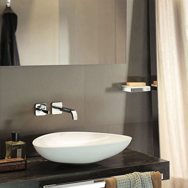 Vòi lavabo âm tường AXOR Citterio E | 36106000+13623180