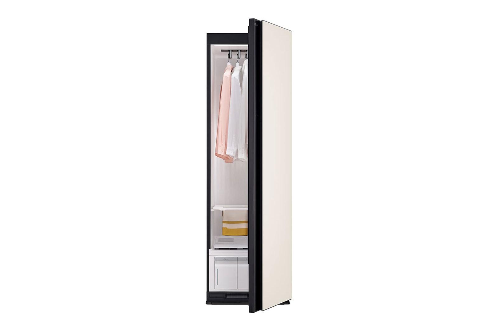 Tủ giặt hấp sấy kèm bàn là LG Styler màu be | SC5MBR80H