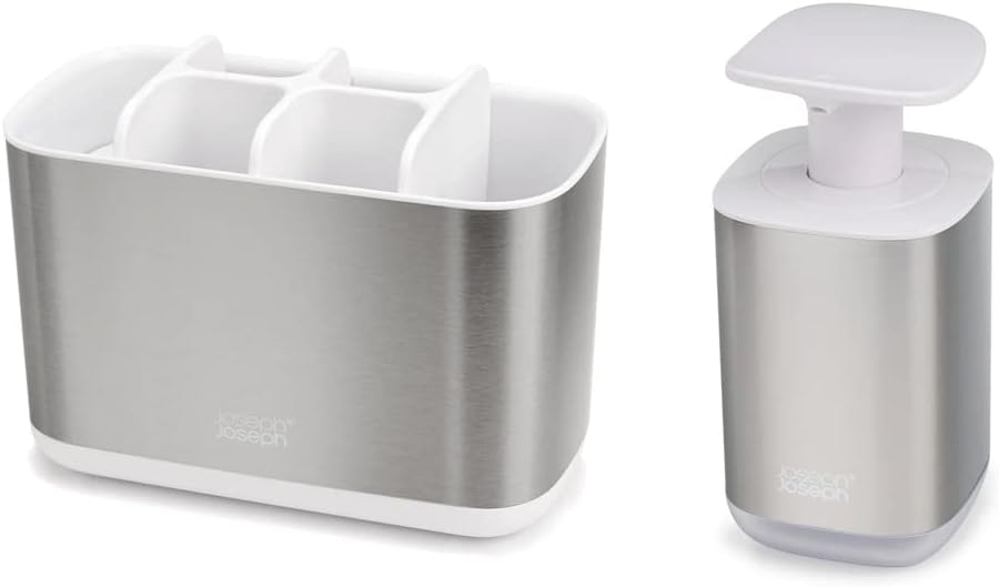 Set hộp đựng bàn chải và xà phòng Joseph Joseph Bathroom Beauties 70551 (70532+70531)