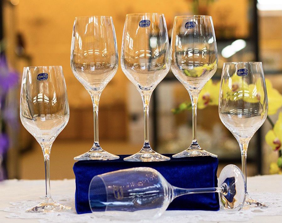 Ly rượu vang Bohemia Rebecca | 350ml