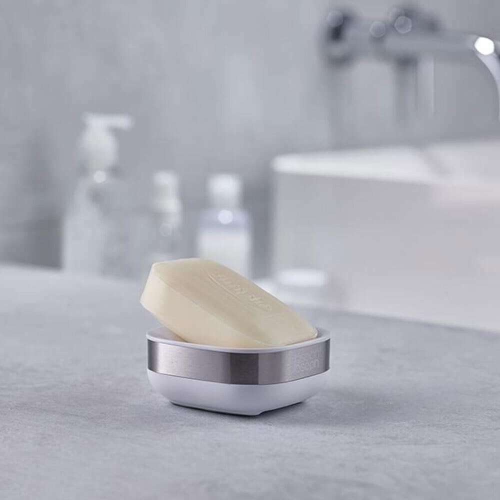Hộp đựng xà phòng Joseph Joseph Slim Steel Soap Dish