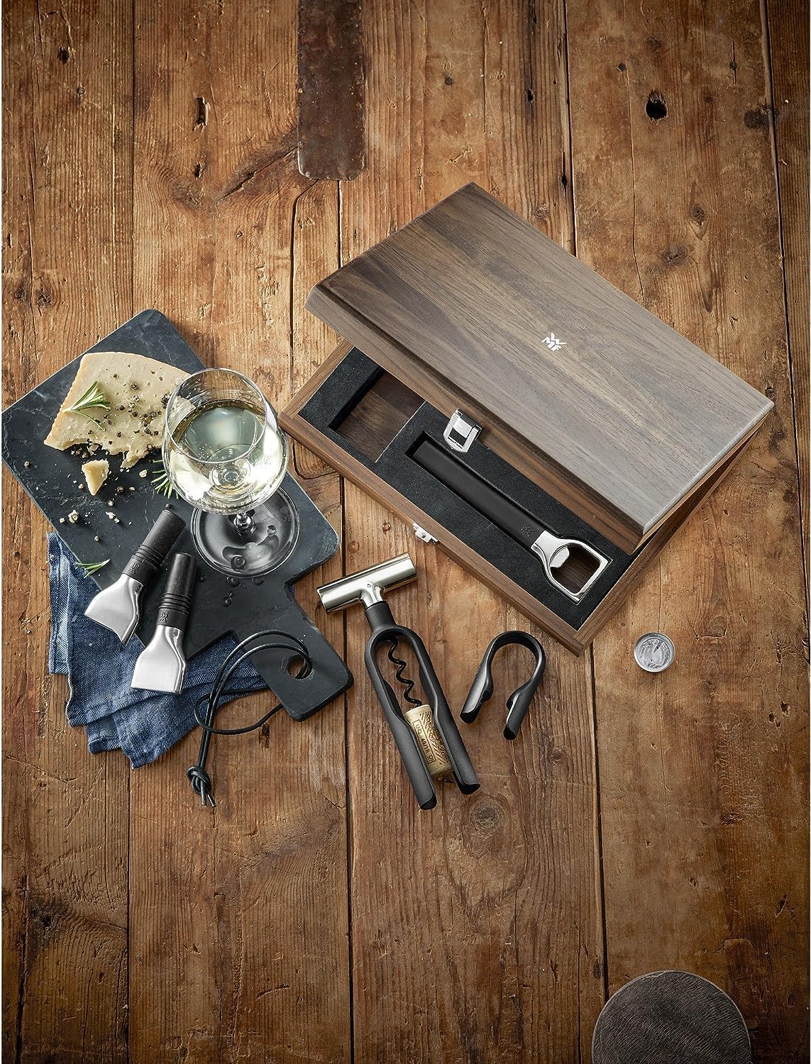 Bộ Dụng Cụ Mở Rượu Vang Wmf Baric Sommelier 5 Món | 06.6286.6040