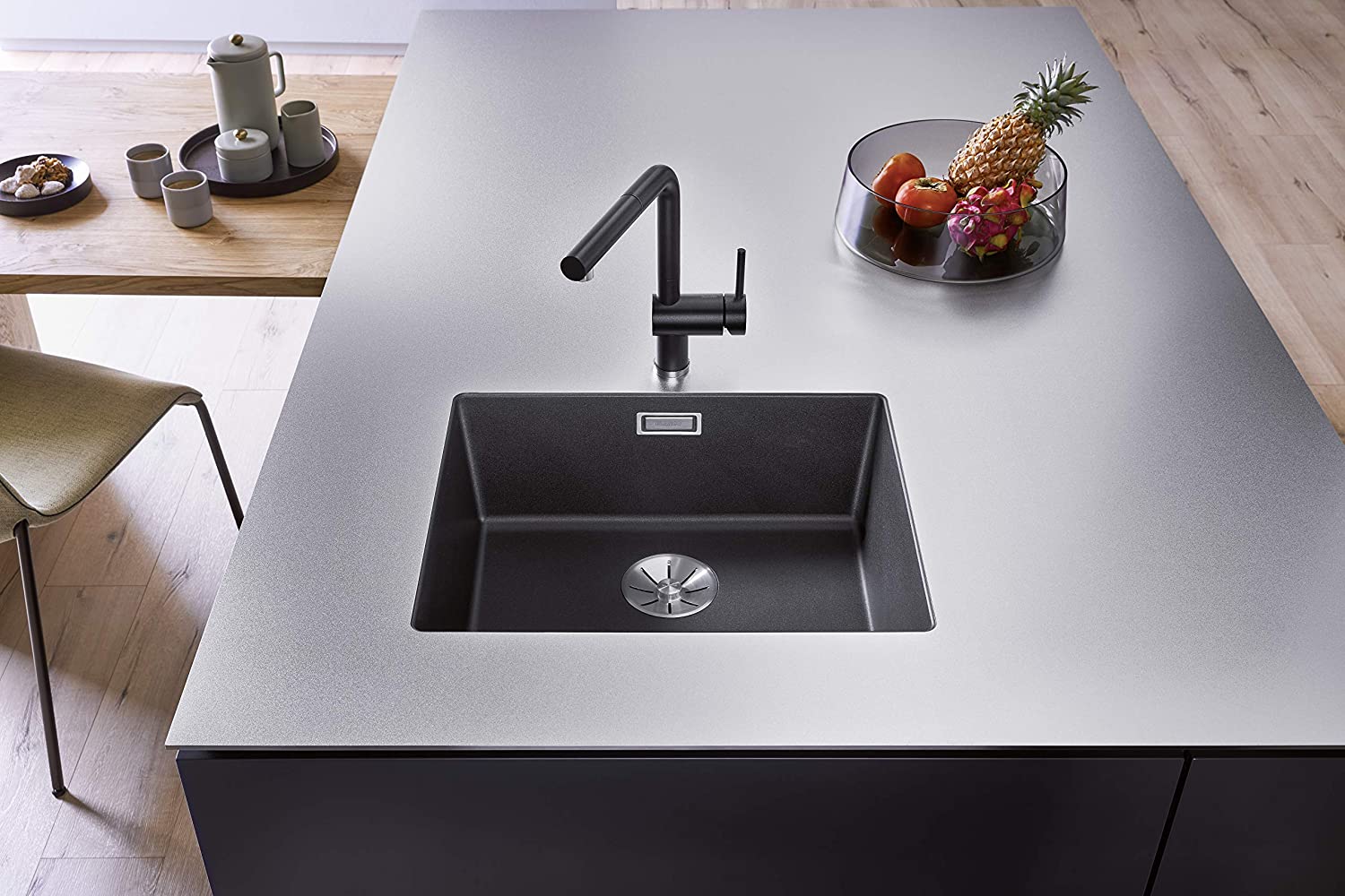 Vòi rửa bát có dây rút Blanco Linus S