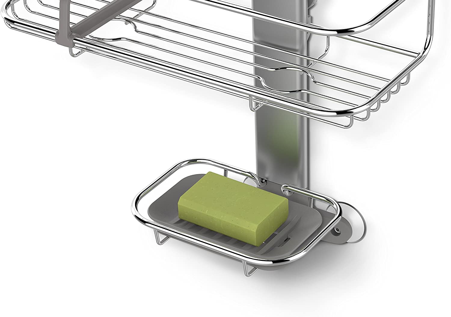 Giá để đồ nhà tắm treo vách kính Simplehuman | BT1101