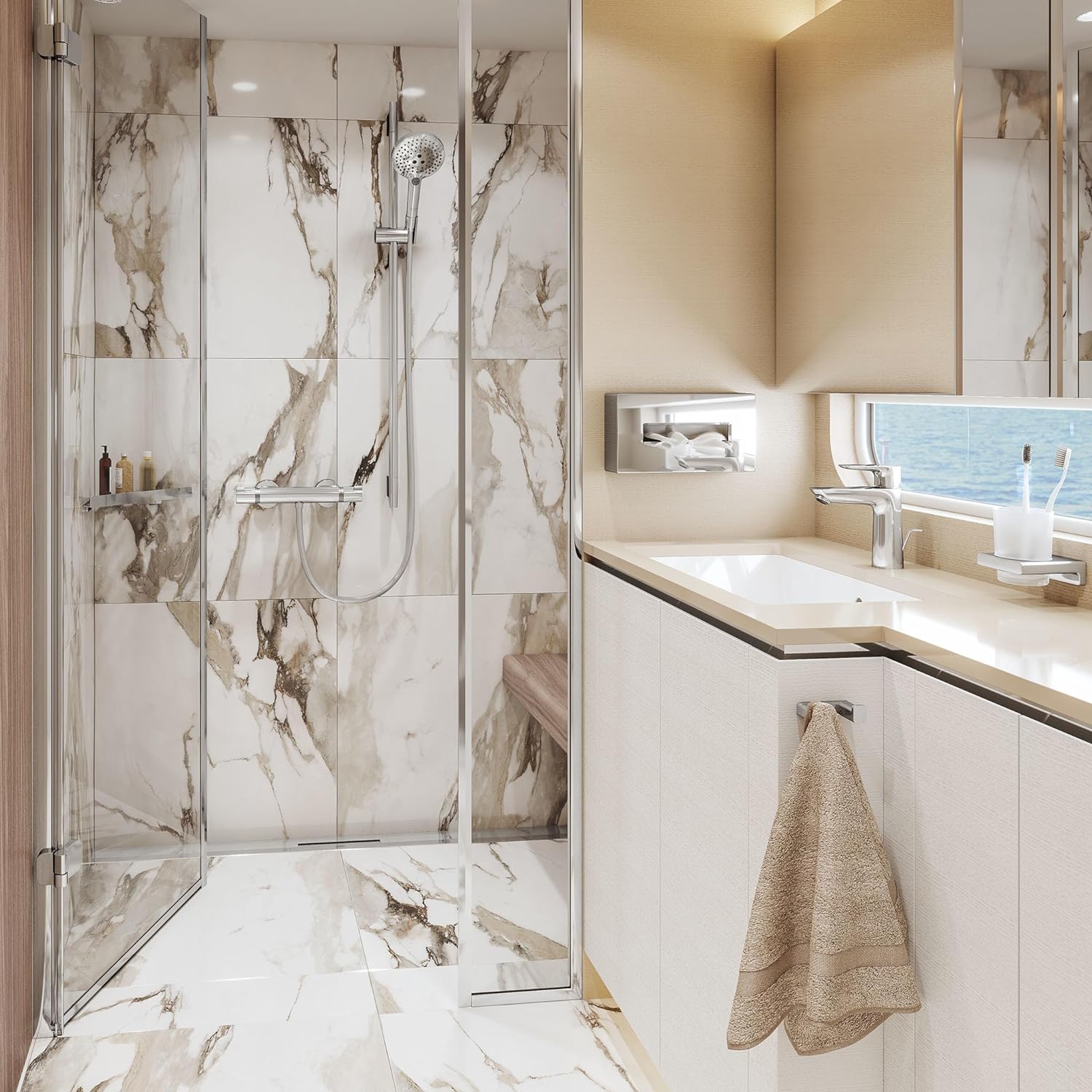 Cốc đánh răng Hansgrohe AddStoris | 41749000