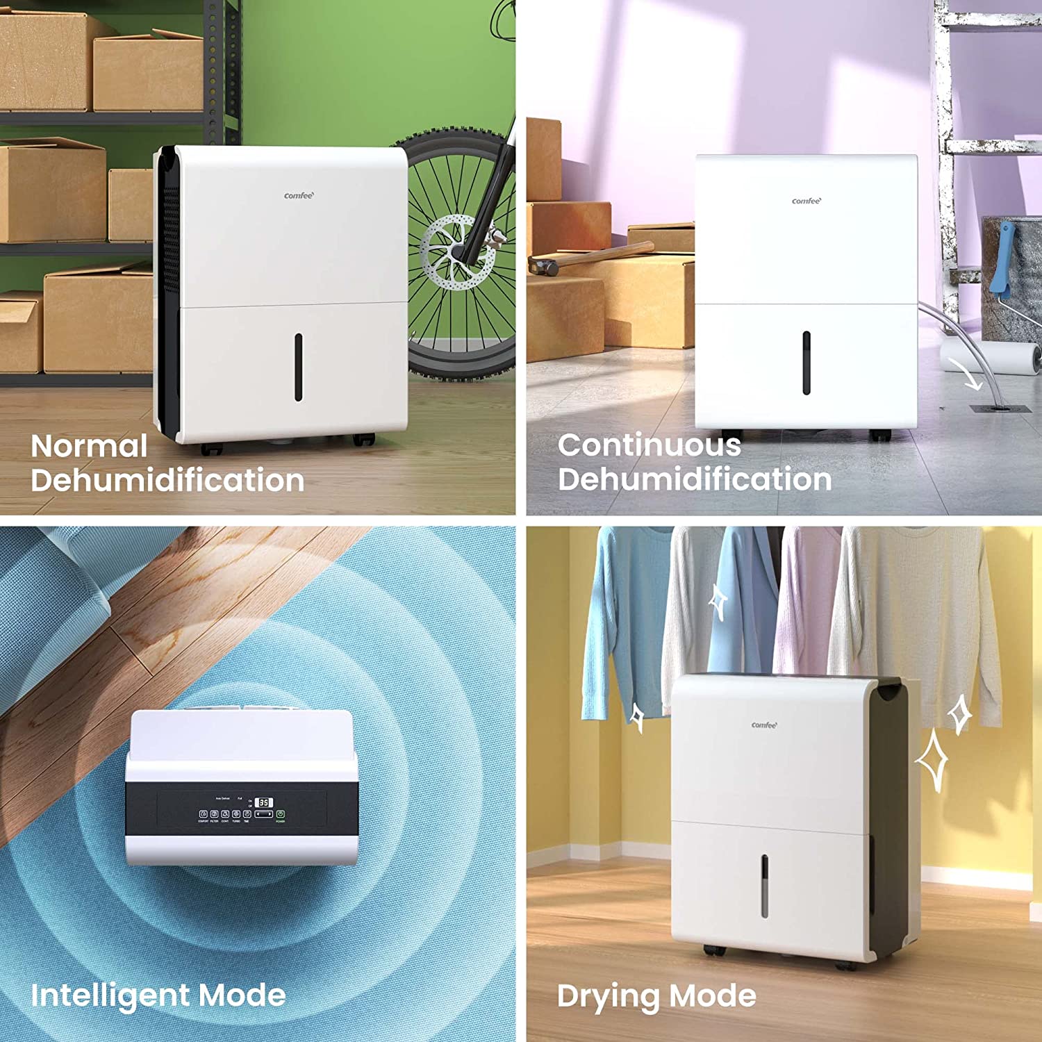 Máy hút ẩm Comfee MDDP 30L | 30DEN7