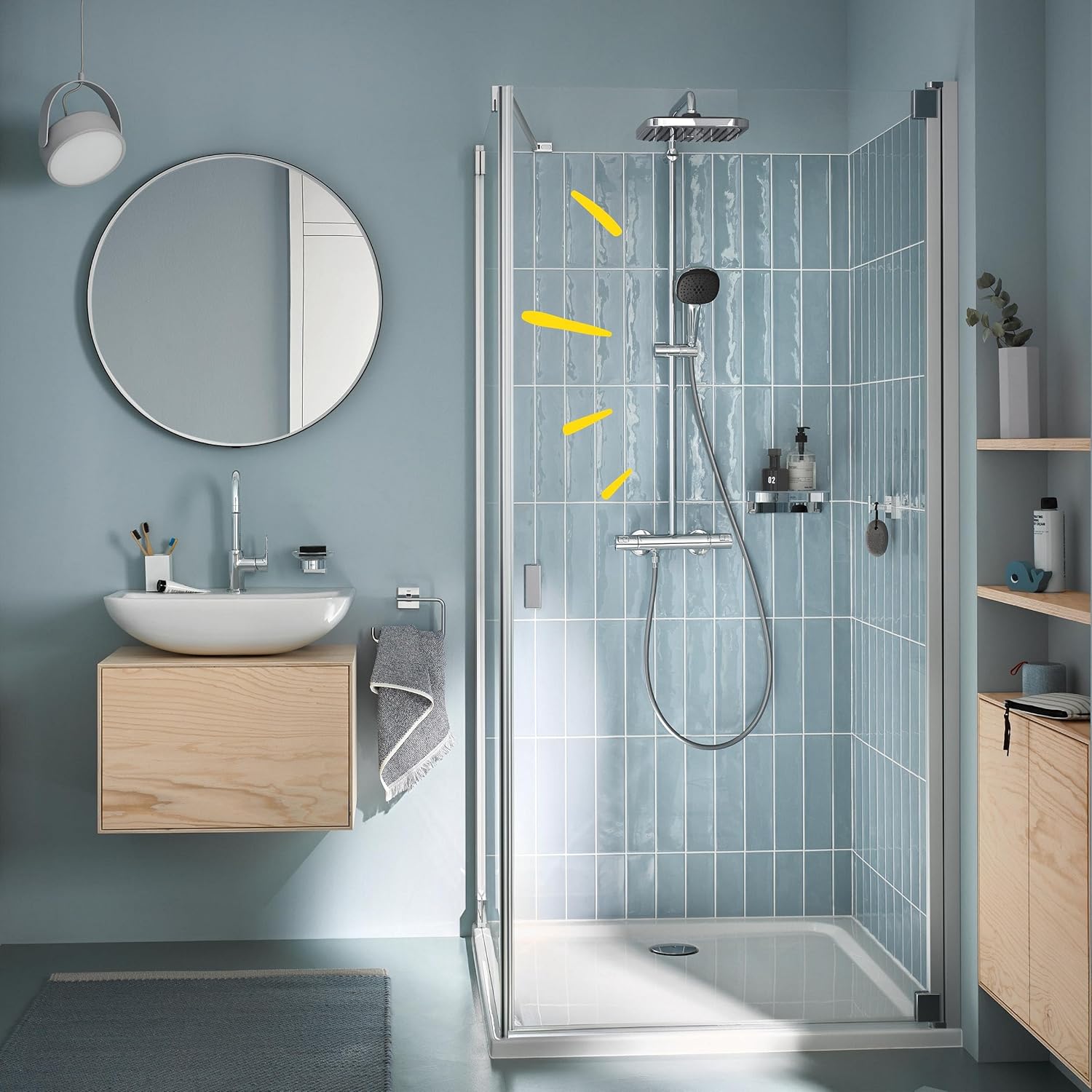 Sen cây Grohe Vitalio 250, 2 xả | 26696001