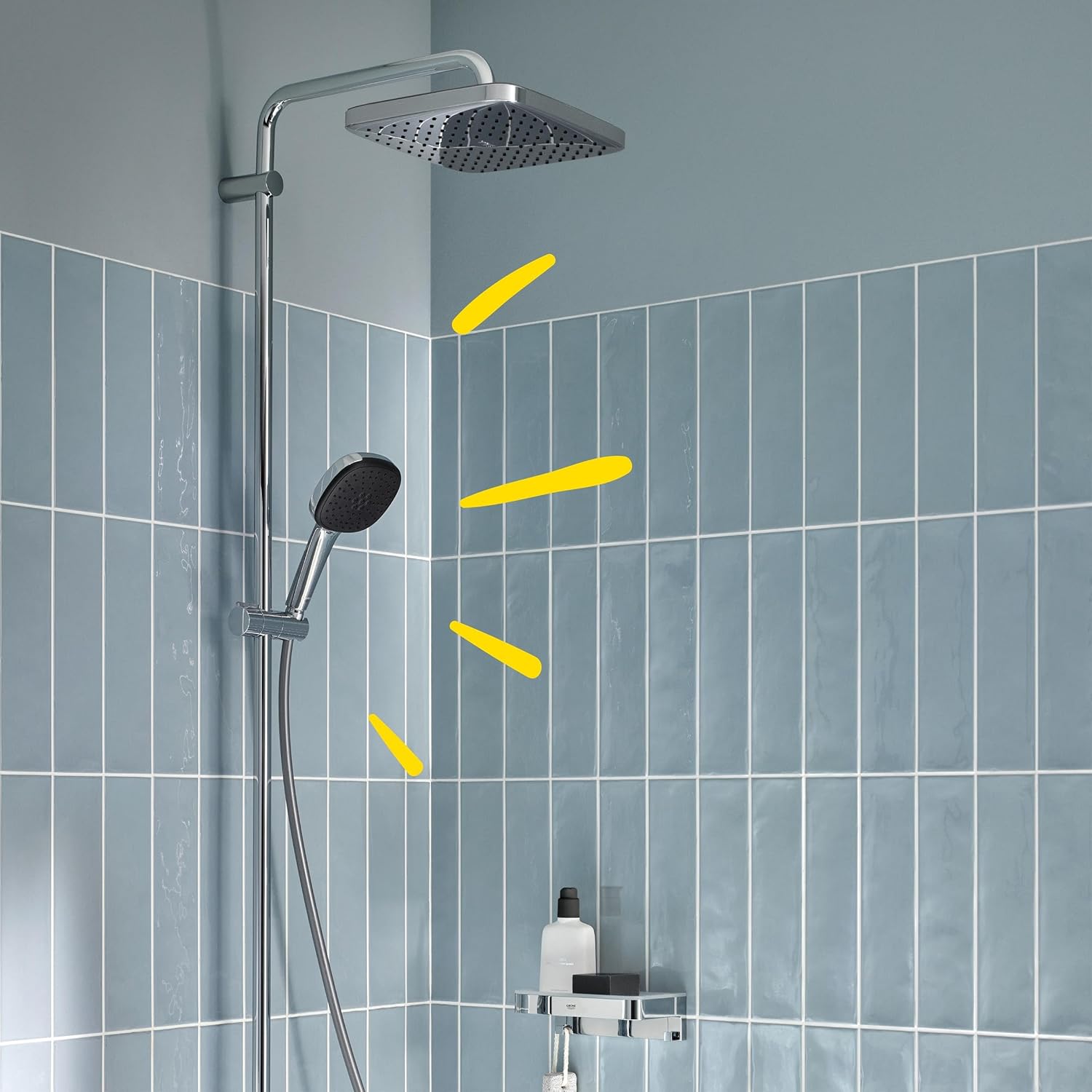 Sen cây tắm Grohe Vitalio 250, 3 xả | 26984001