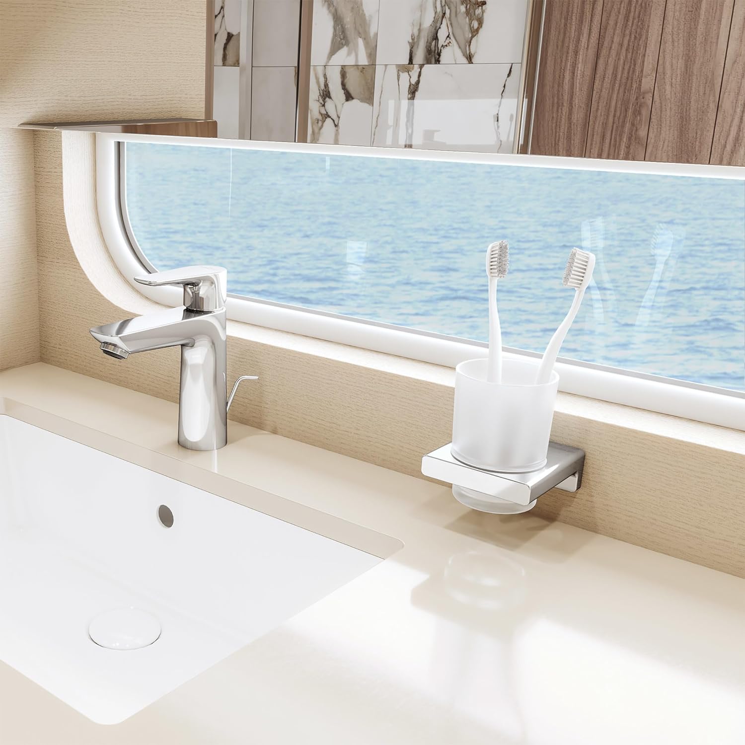 Cốc đánh răng Hansgrohe AddStoris | 41749000