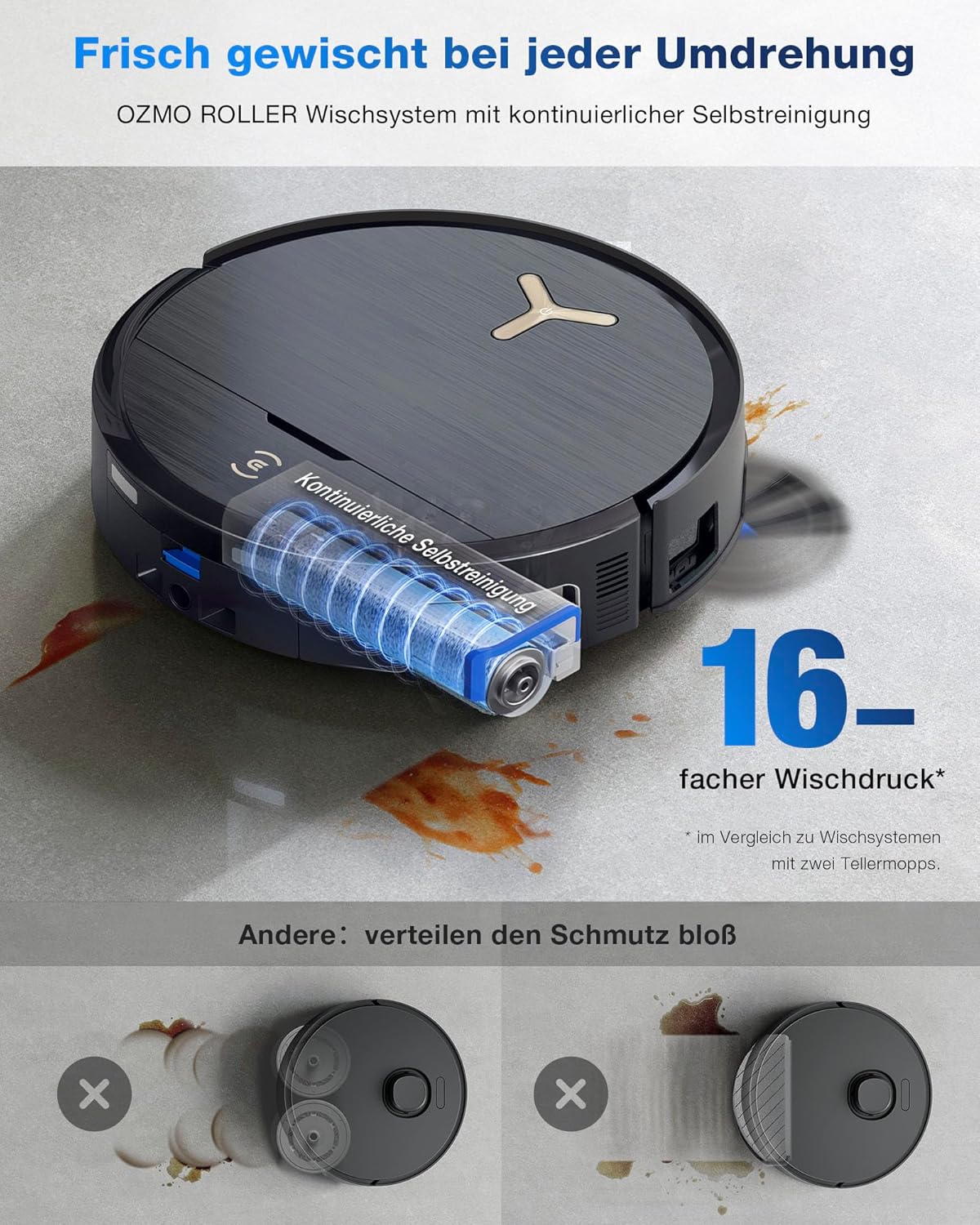 Robot hút bụi lau nhà Ecovacs | X9 Pro Omni