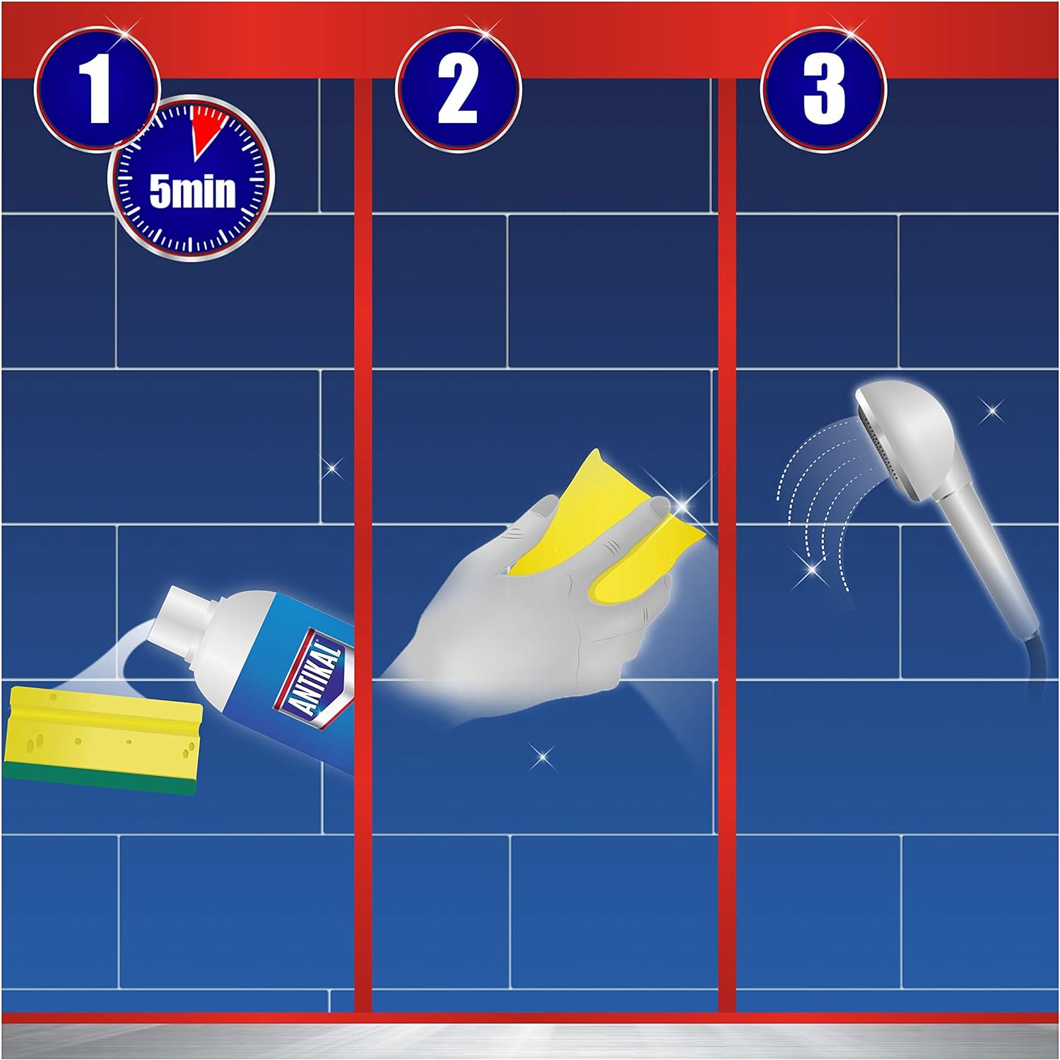 Chai xịt Antikal vệ sinh bề mặt inox