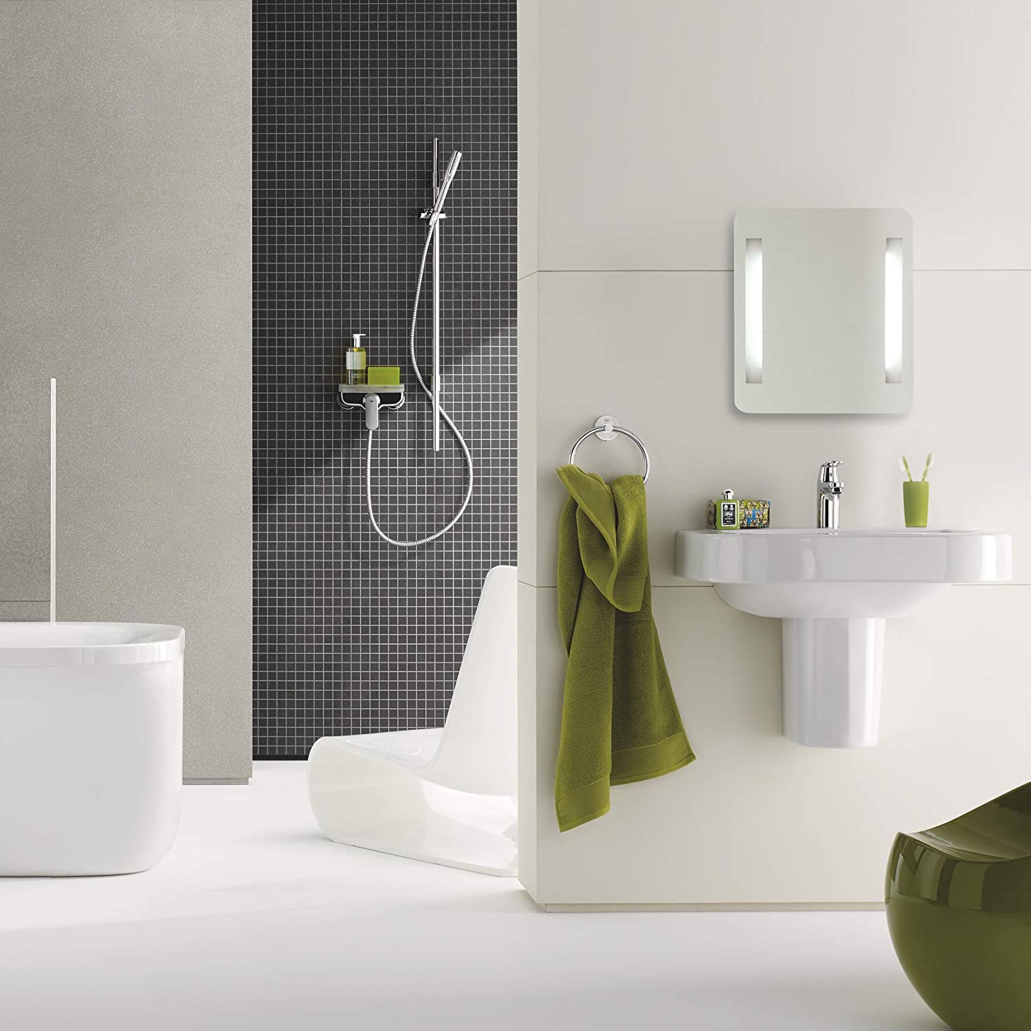 Bộ phụ kiện nhà tắm Grohe 5 in 1 | 40344001