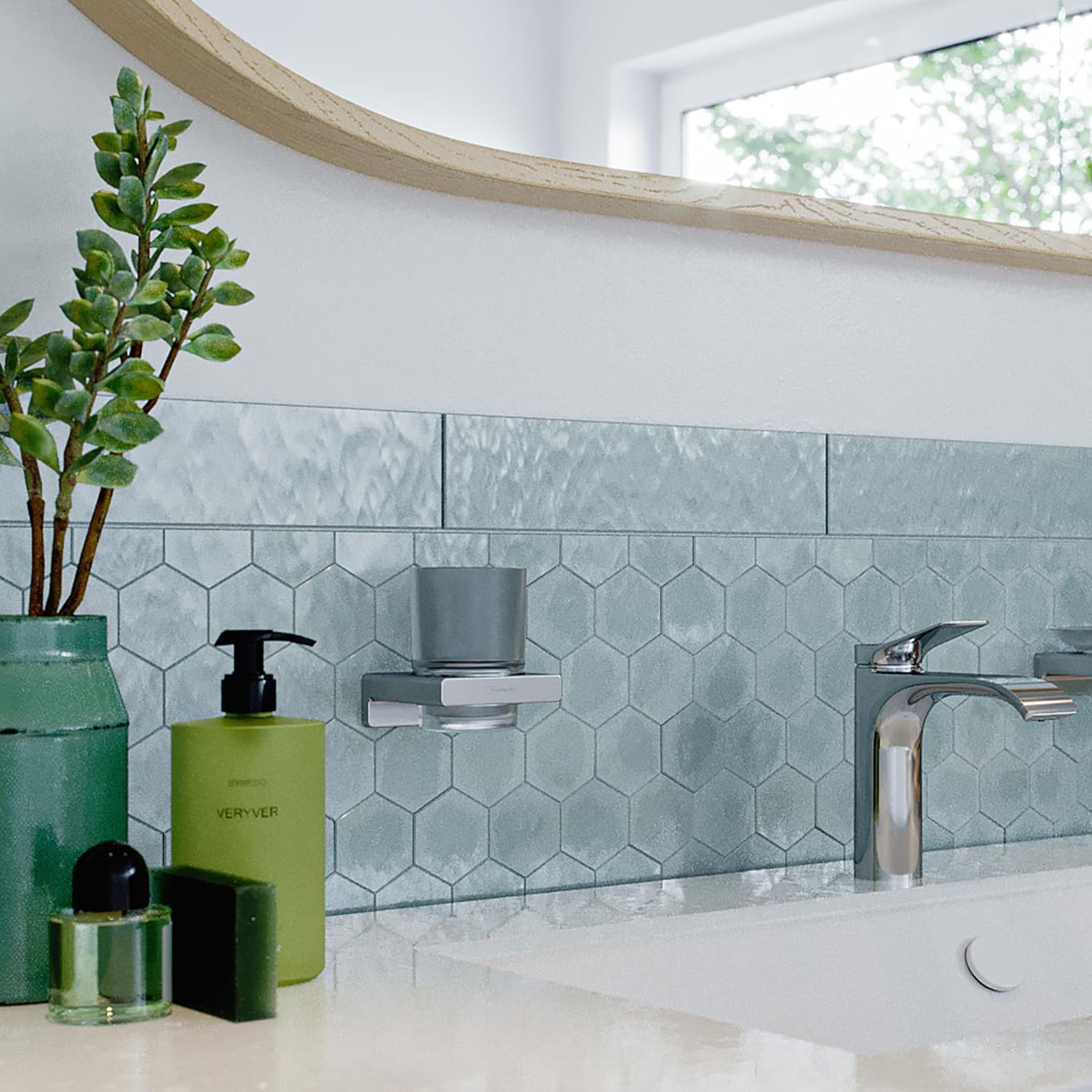 Cốc đánh răng Hansgrohe AddStoris | 41749000