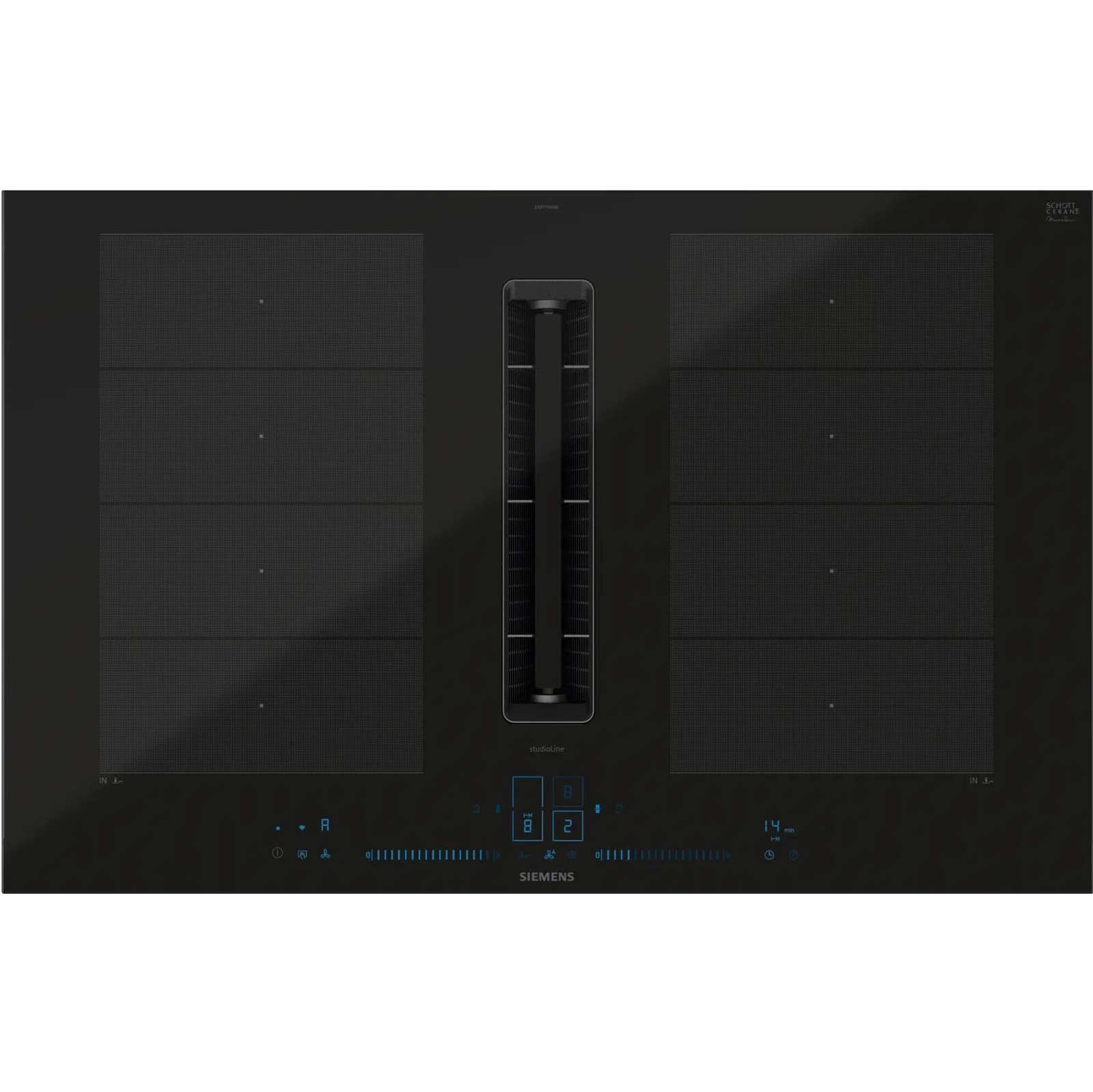 Bếp từ kết hợp hút mùi Siemens iQ700 | EX870NX68E