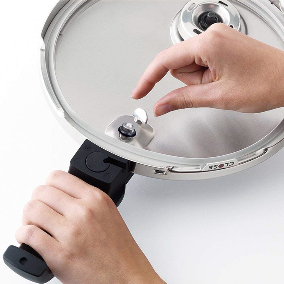 Nồi áp suất Fissler Vitaquick Green kèm xửng hấp