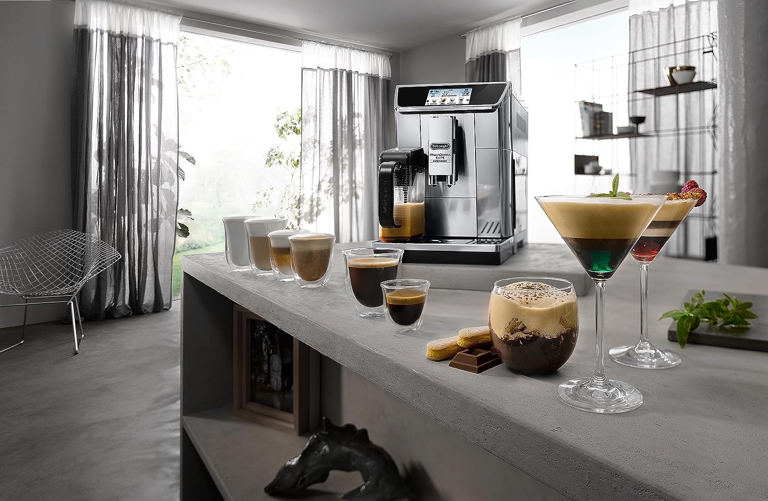 Máy pha cafe tự động DeLonghi PrimaDonna Elite Experience | ECAM 656.85.MS