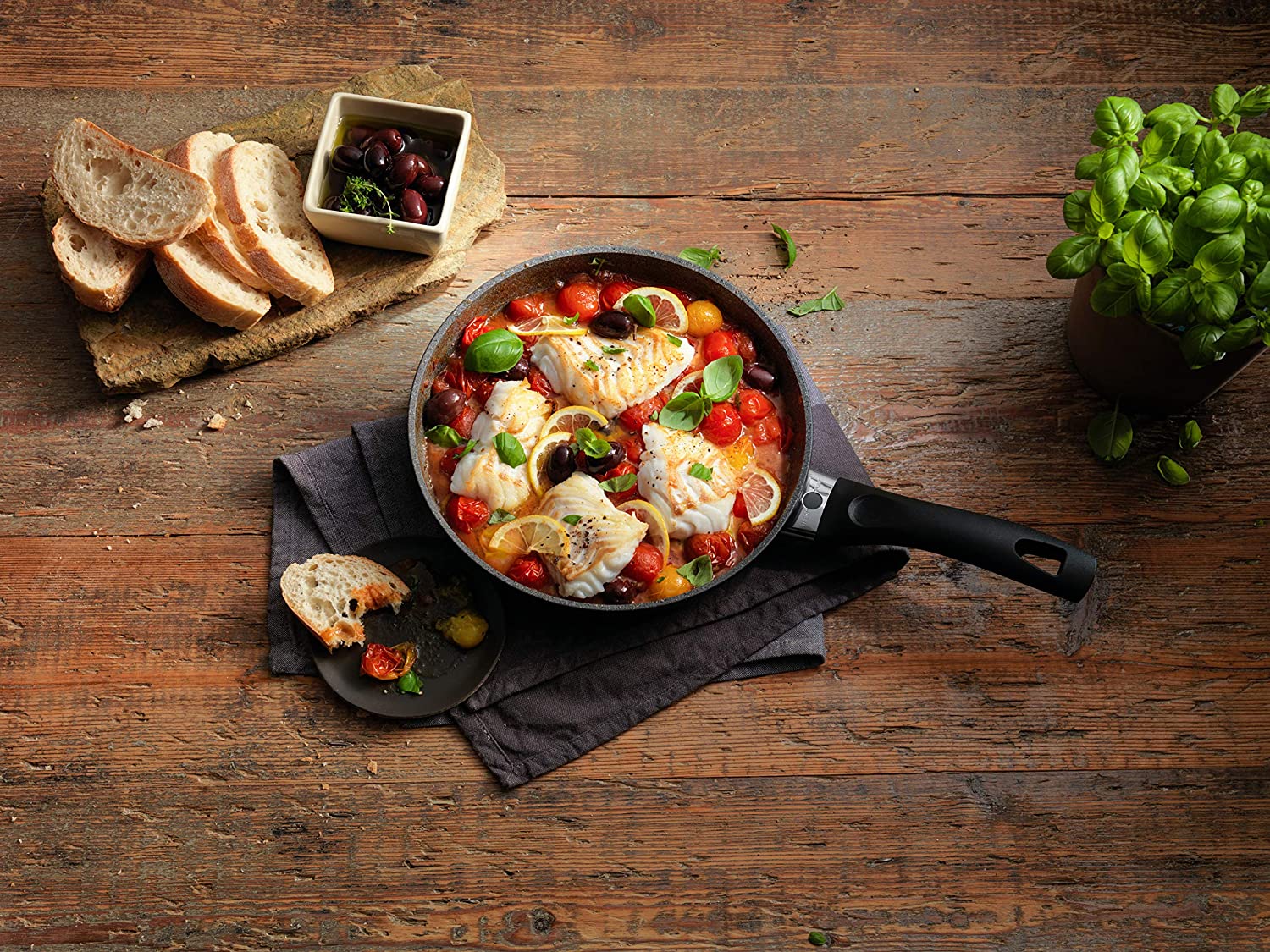 Chảo chống dính Ballarini Bari Granitium | Made in Italy