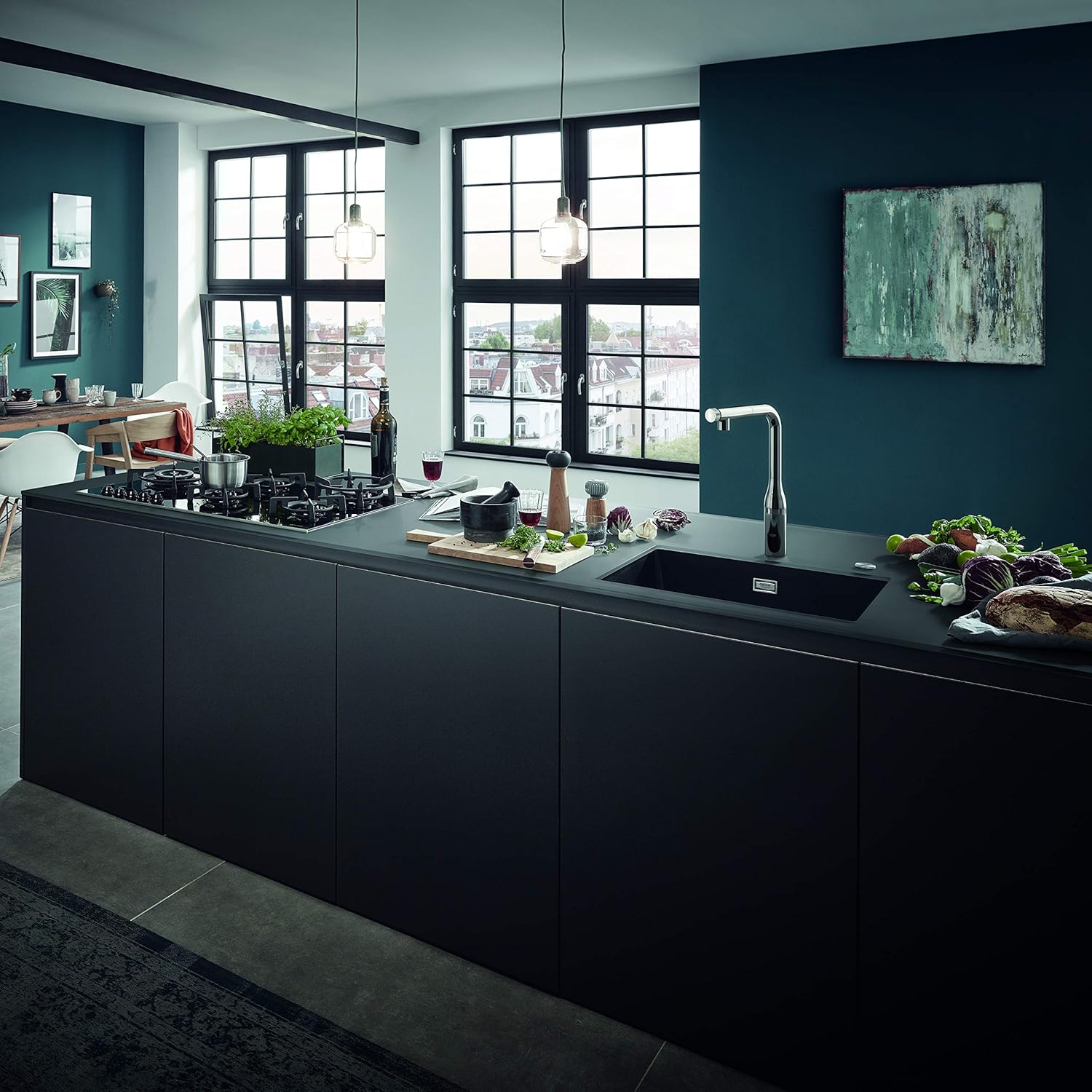 Vòi rửa bát Grohe Essence Smartcontrol | 31615000