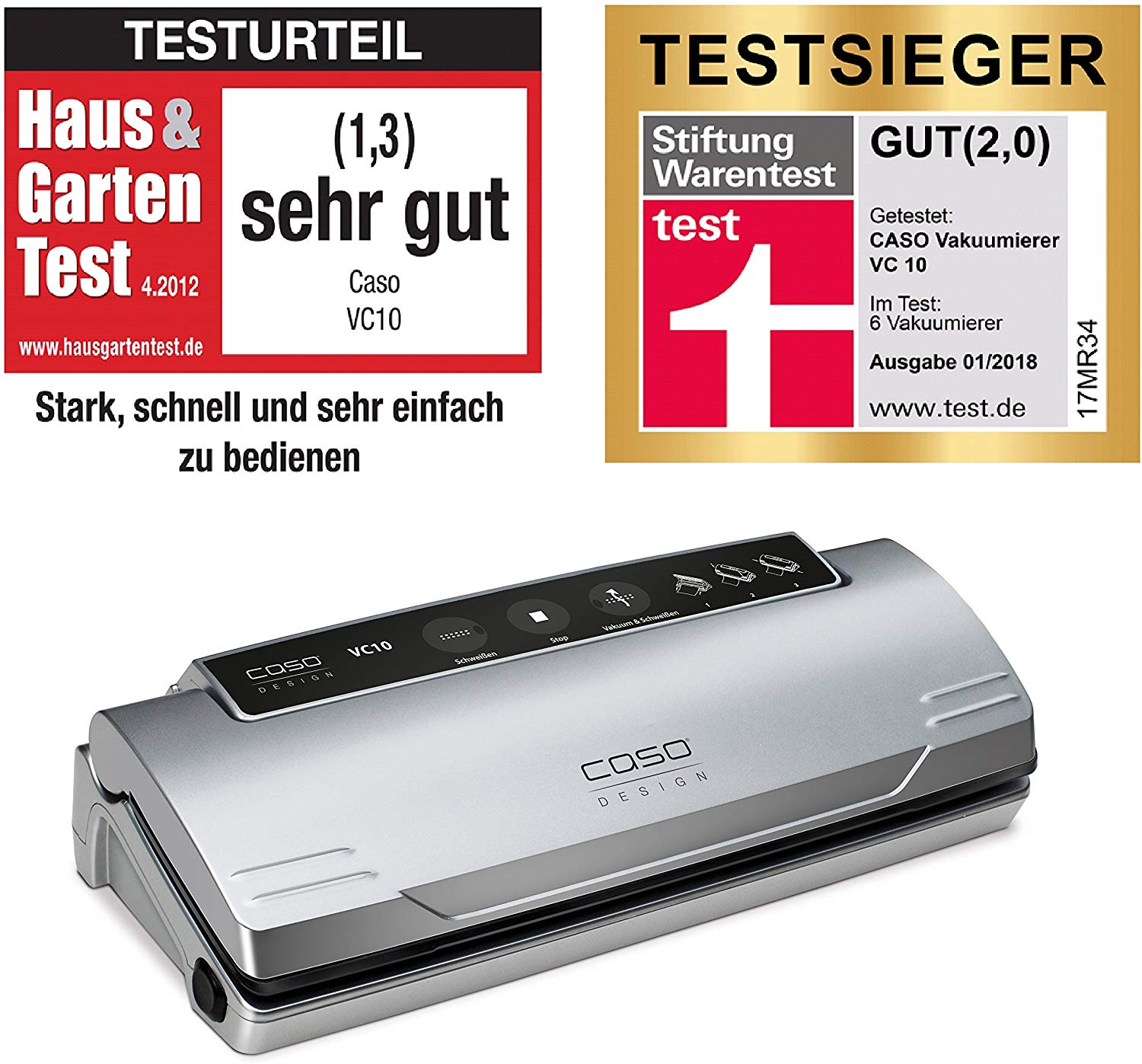 Máy hút chân không Caso | VC10