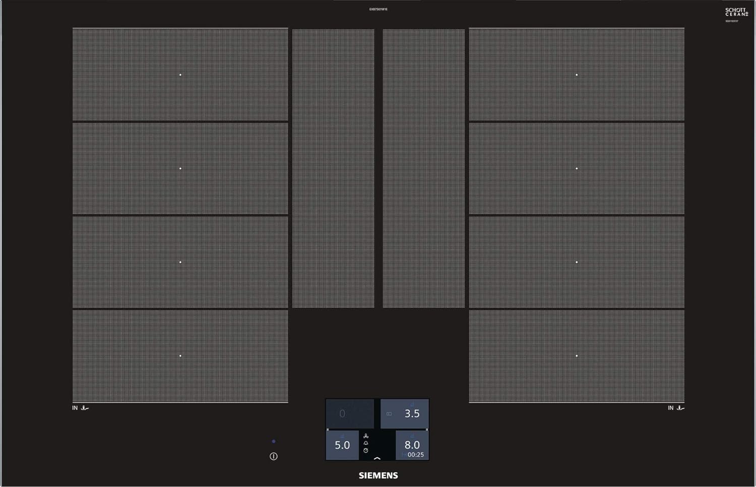Bếp từ đa điểm Siemens iQ700 | EX875KYW1E