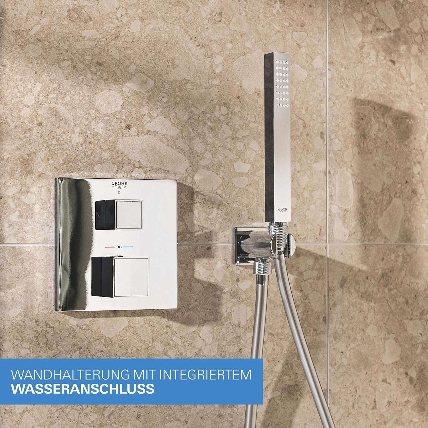 Sen tắm âm tường Grohe Precision 310 Cube | 34879000