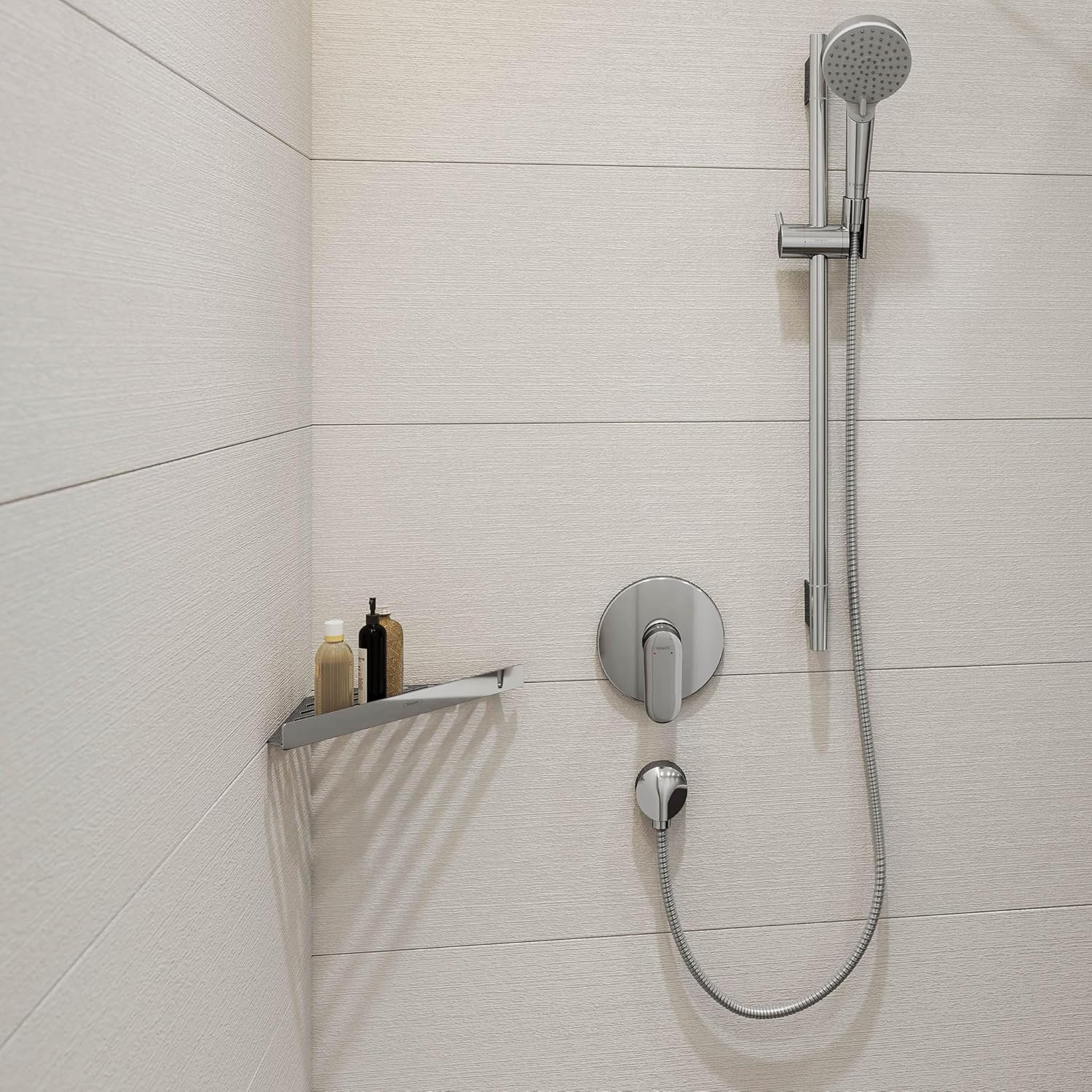 Kệ góc Hansgrohe AddStoris màu Chrome | 41741000