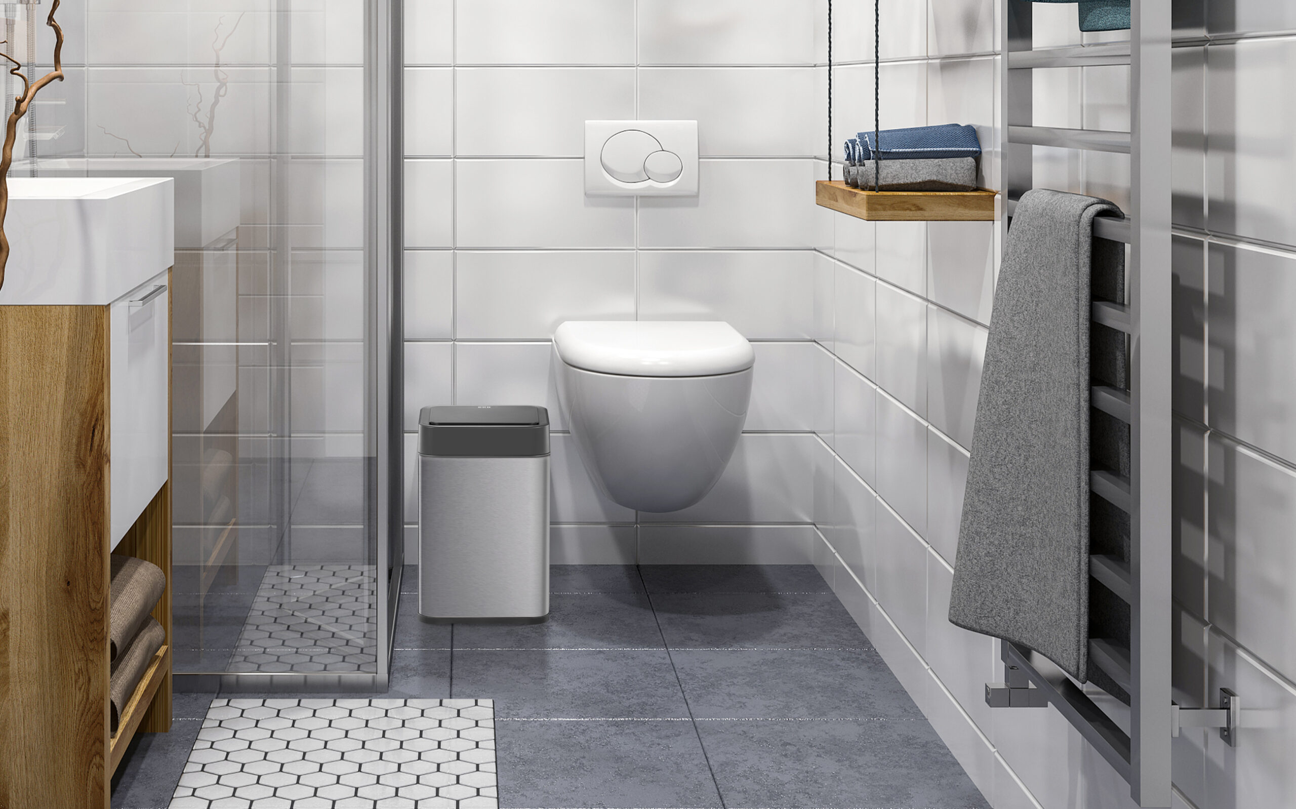 Thùng rác tự động EKO | 10L