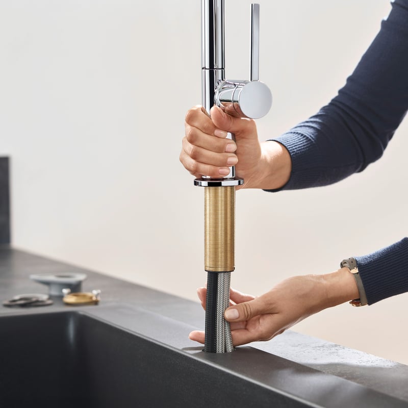 Vòi rửa bắt Hansgrohe Talis M54 màu chrome | 72800000