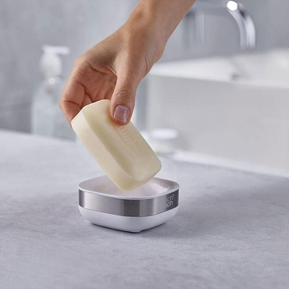Hộp đựng xà phòng Joseph Joseph Slim Steel Soap Dish