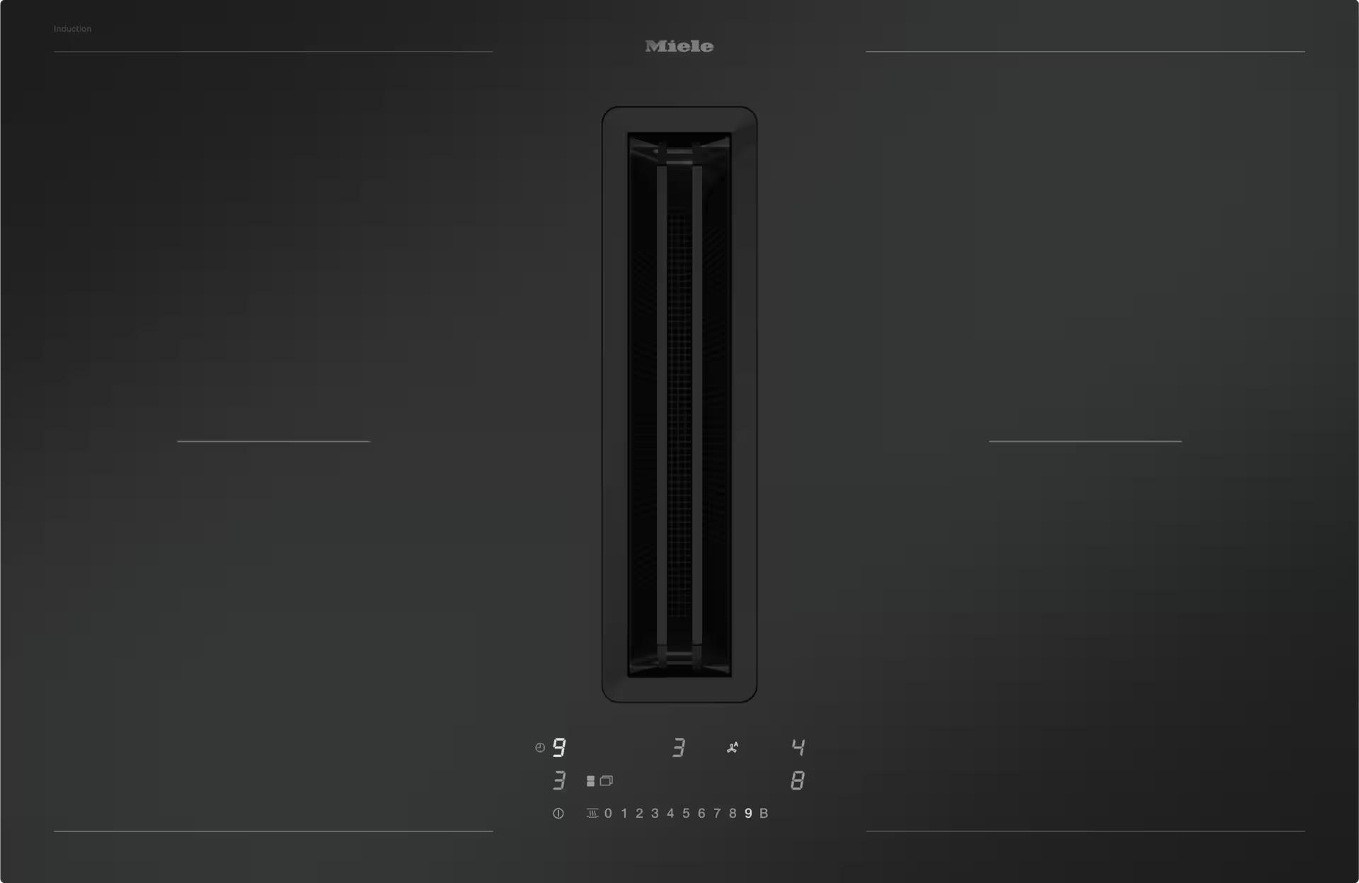 Bếp từ kết hợp hút mùi Miele | KMDA 7876 FL-U