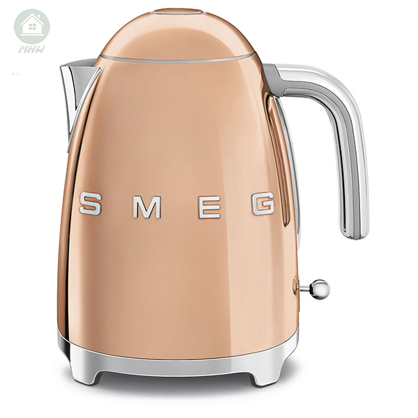 Ấm siêu tốc SMEG không chỉnh nhiệt vàng hồng | KLF03RGEU