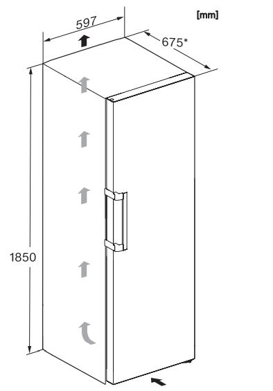 Tủ lạnh dương Miele 399L | KS 4383 DD