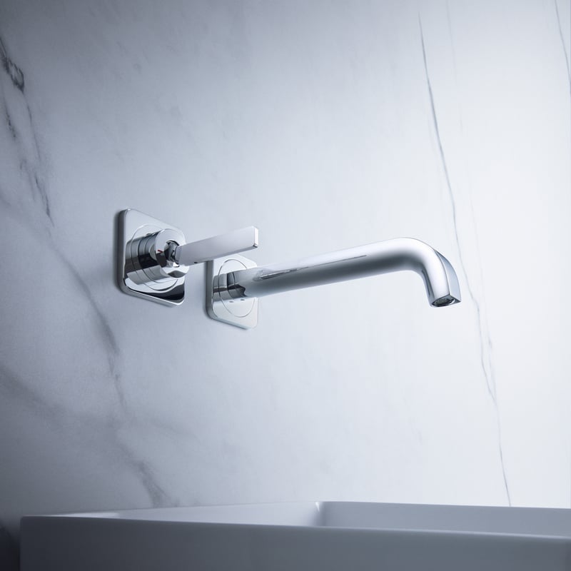 Vòi lavabo âm tường AXOR Citterio E | 36106000+13623180