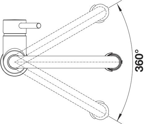 Vòi Rửa bát Blanco Catris-S Flexo | 525793