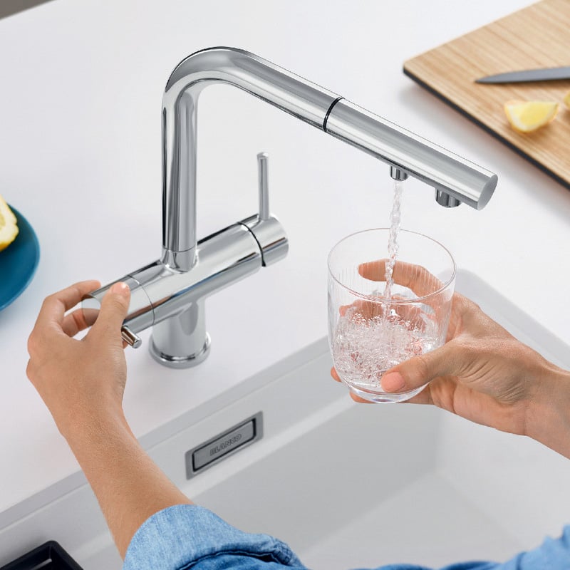 Vòi Bếp Blanco, vòi lọc nước uống | FONTAS-S II - Màu Chrome 525198