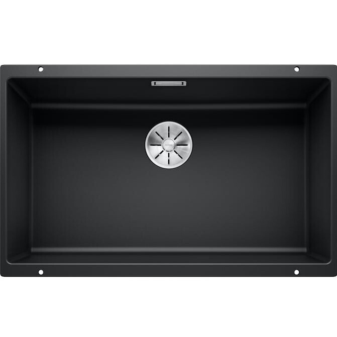 Chậu rửa bát Blanco Subline 700U màu đen | 526001