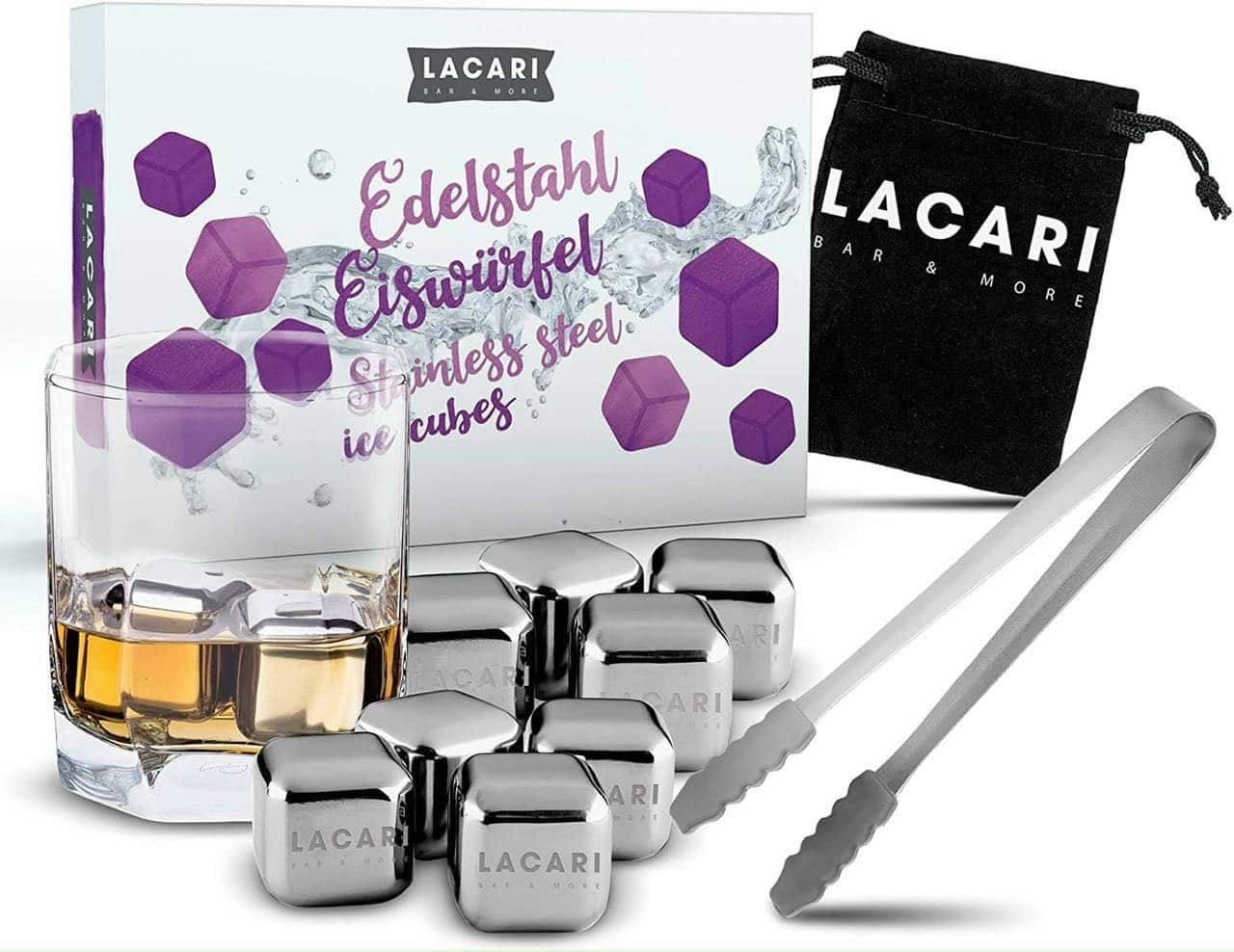 Set 8 viên đá không tan Lacari