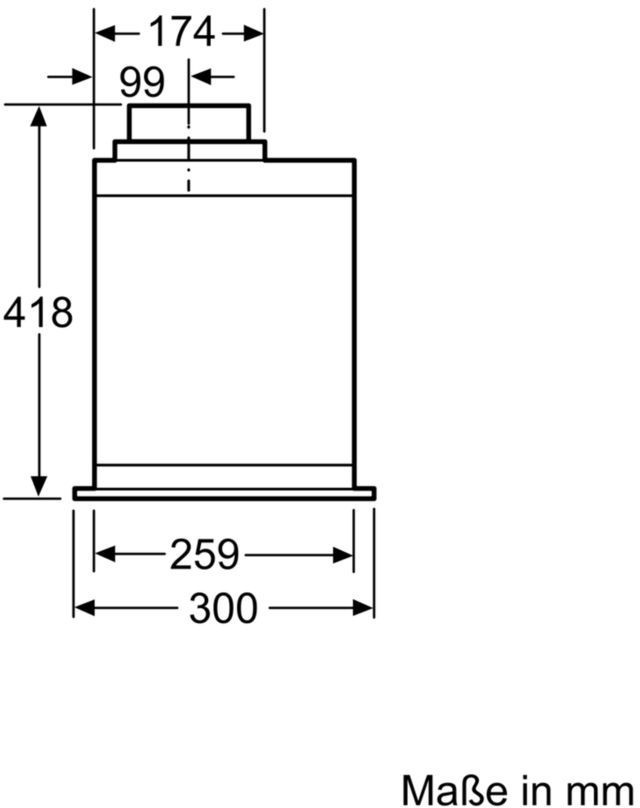 Hút mùi âm tủ Bosch Series 6 | DHL885C