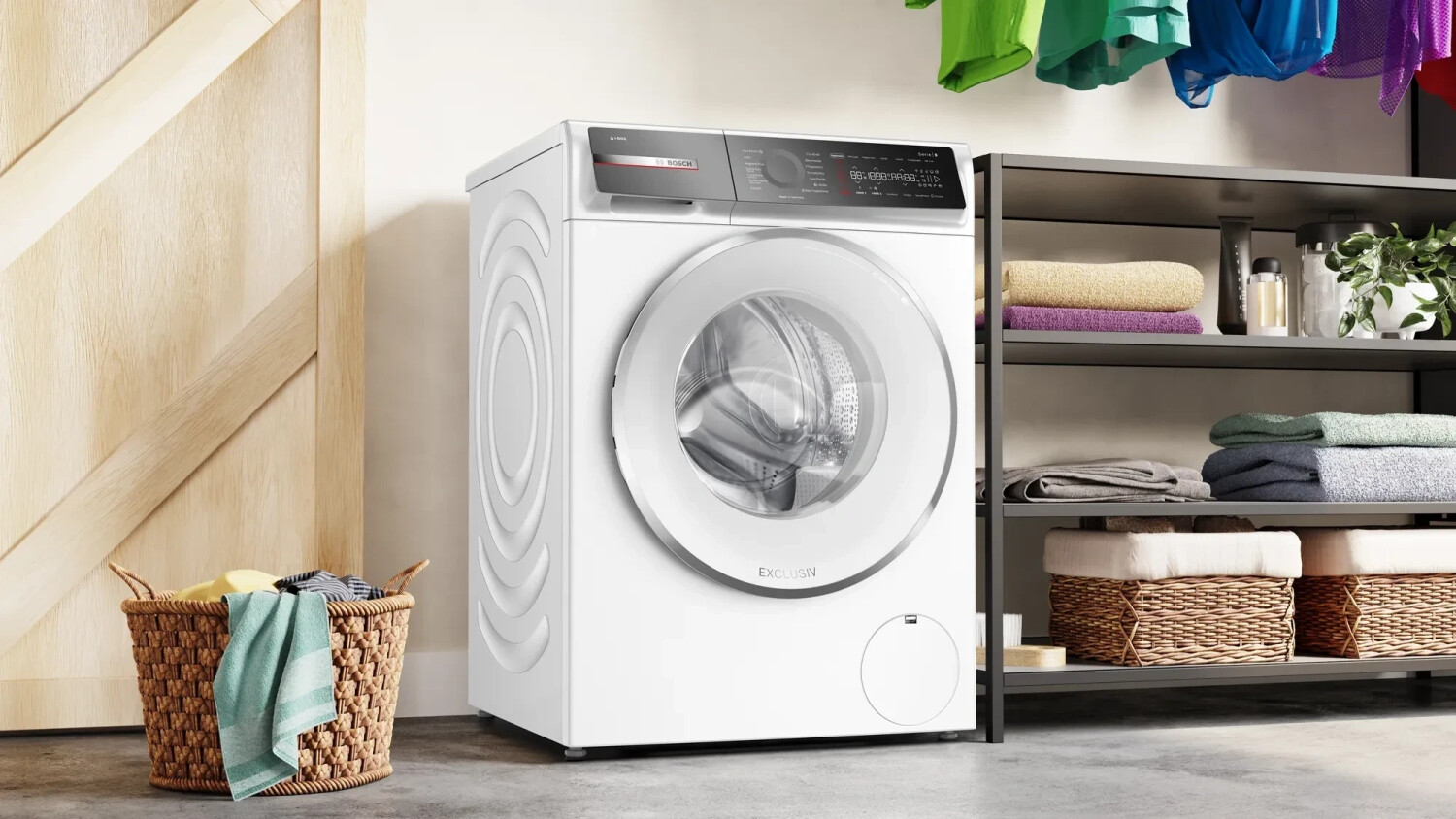 Máy giặt chống nhăn Bosch 10kg Serie 8 | WGB256A90